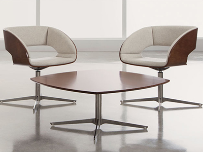 Wood Frame-Upholstered Seat & Back